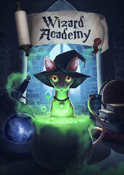 Wizard Academy — póster oficial